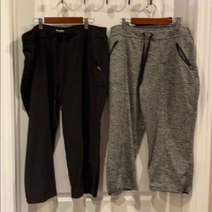 Crop athletic pants